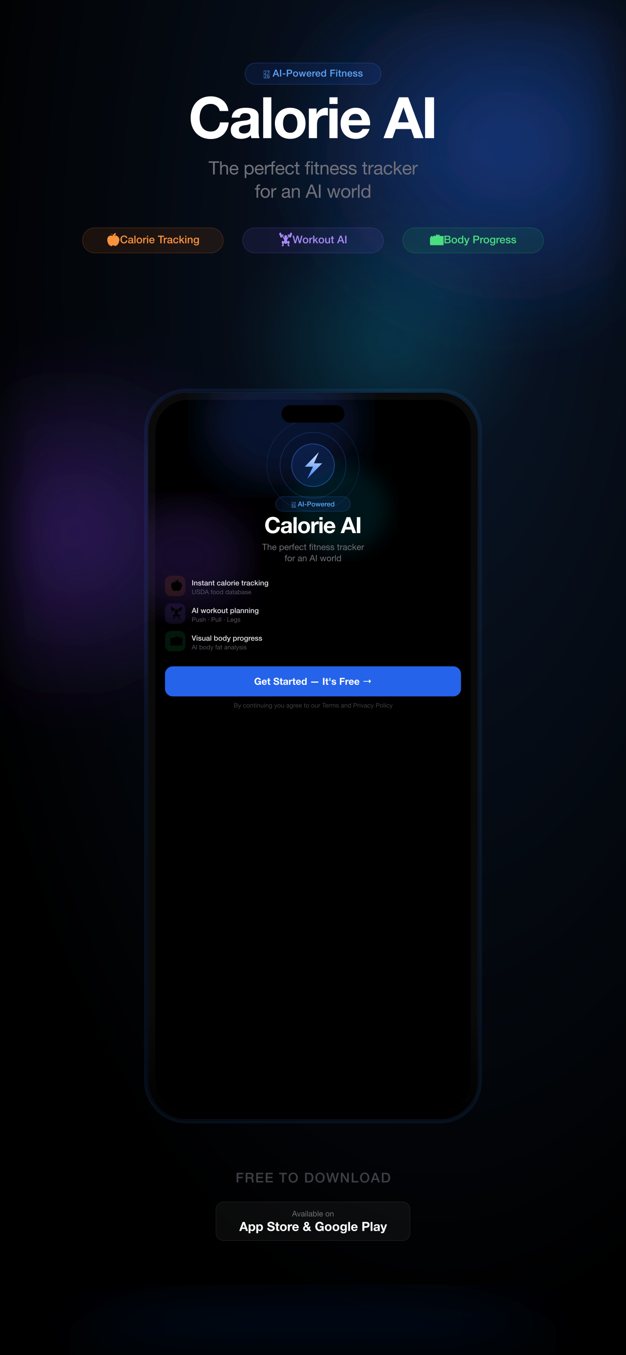 Calorie AI 💪 preview